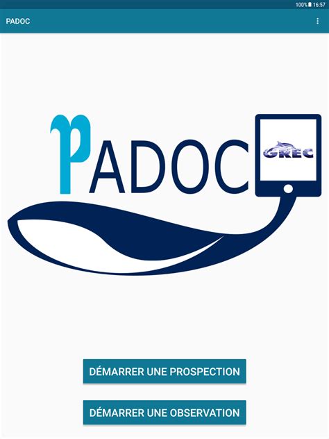 Application PADOC (FR) - Groupe de Recherche sur les Cétacés