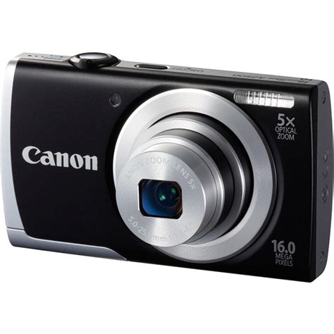 Canon PowerShot A2500 Point and Shoot Camera 16 MP Black - Jarir Bookstore KSA