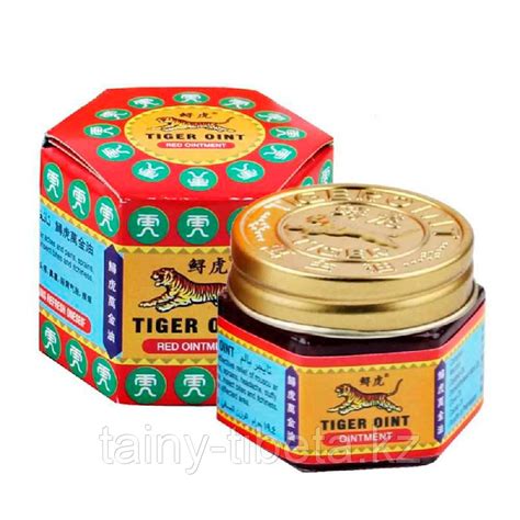 Красная тигровая согревающая мазь (Tiger Oint Red Ointment) купить в Алматы