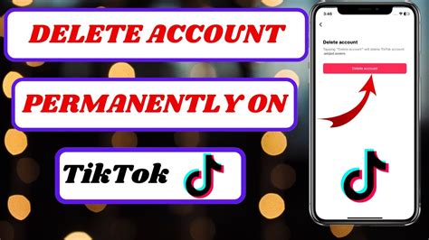 How To Delete Tiktok Account Permanently In Iphone Delete Tiktok