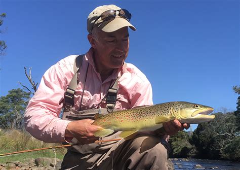 Peter Hayes Fly Fishing Trout Guides Lodges Tasmania