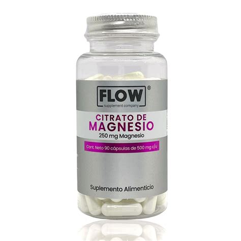 Citrato De Magnesio 90 Capsulas Flow Flow Flowcitratomagnesiocaps