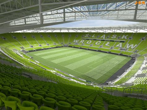 Projekt Stadion Miejski we Wrocławiu Stadiony net