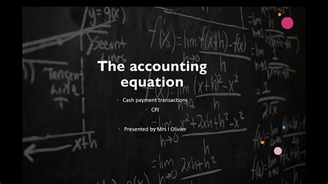 Lesson 20 20230905 EMS The Accounting Equation YouTube