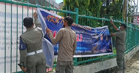 Reklame Tak Berizin Dan Kedaluwarsa Siap Siap Ditertibkan Satpol PP