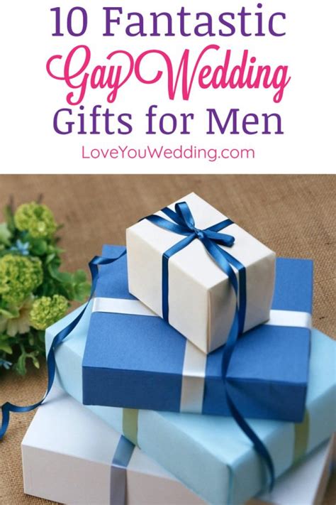 Fantastic Gay Wedding Gift Ideas For Two Grooms
