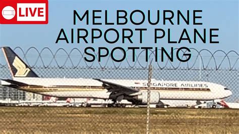 Minutes Of Big Planes Landing And Taking Off At Melbourne Airport