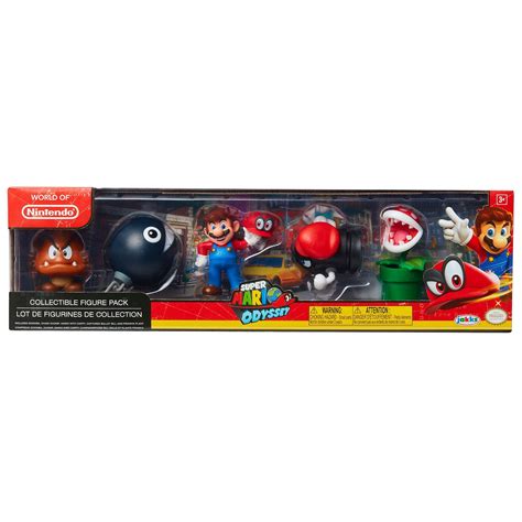 Super Mario Odyssey World of Nintendo Action Figure 5 Pack Only at ...