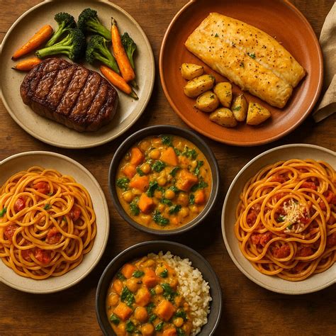 main dishes   delight  guests  broken scale