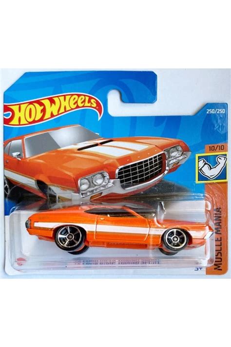 HOT WHEELS Yeni New Ford Gran Torino Sport Mini Araba Ölçek Hotwheels Marka