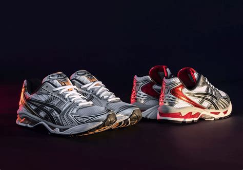 ASICS GEL-Kayano 14 Pure Gold Classic Red | SneakerNews.com