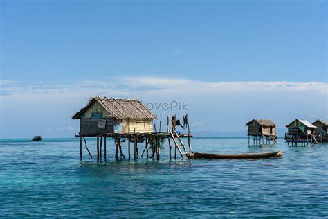 Ba Yao Mga Tao Sa Dagat Bahay Larawannumero Ng Larawanformat Ng