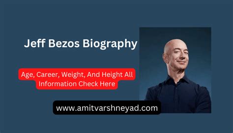 Jeff Bezos Net Worth 2022 Amazon Yacht Rocket Wife House Age Weight Height Biography