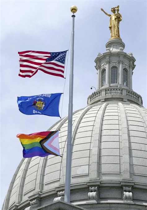 Wisconsin school board votes in favor of pride flag ban | AP News