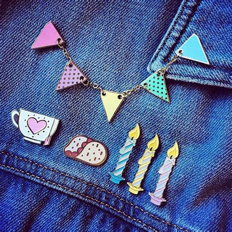 Pastel Pin Party With Bunting Candles Taco And Tea