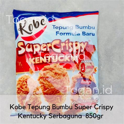 Jual Kobe Tepung Bumbu Super Crispy Kentucky Serbaguna 850gr