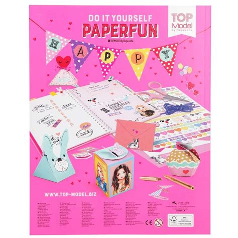 Depesche Topmodel Diy Paper Fun Book Buch Mit Seiten Voller