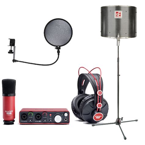 Focusrite Scarlett Studio Vocalist Aufnahme-Paket | Gear4music