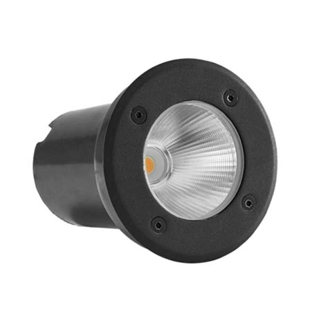 Embutido De Solo Ch O Led K W Bivolt Preto Pix Ilumina O