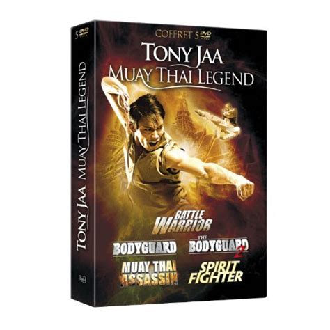 Tony Jaa Coffret 5 Dvd Bodyguardbodyguard 2muay Thai