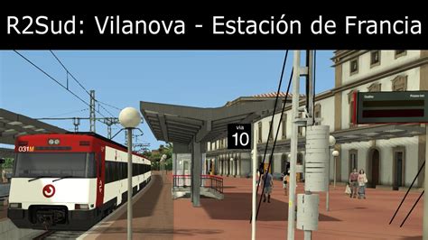 R Sud De Vilanova I La Geltr A Barcelona Estaci N De Fran A Train