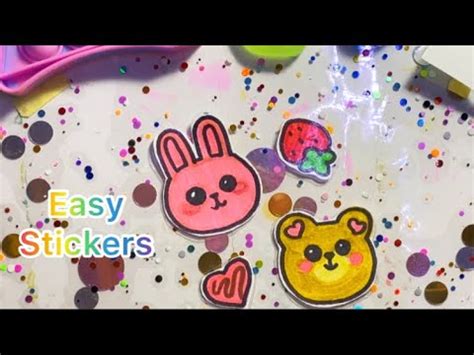 C Mo Hacer Stickers F Ciles Youtube