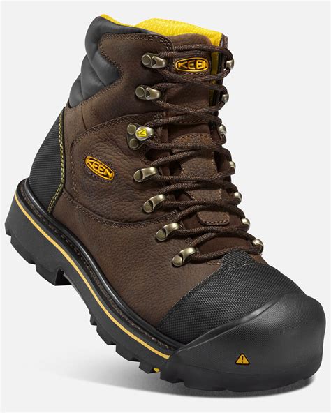 Keen Men S Milwaukee 6 Waterproof Work Boots Steel Toe Boot Barn