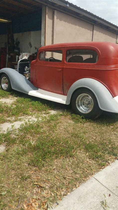 1934 Chevrolet Hot Rod Ptoject Classic Collector Car Project V 8 For Sale