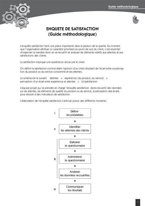 Exemple Enquete De Satisfaction Interne Entreprise