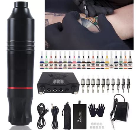 Kit Para Tatuar Profesional Completo Alta Calidad M Quina Shandabuliu