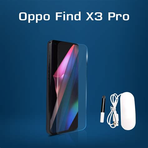 ฟิล์มกระจก นิรภัย เต็มจอ กาวยูวี ออปโป้ ไฟนด์ เอ็กซ์ 3 โปร ไฟนด์ เอ็กซ์ 5 โปร Use For Oppo