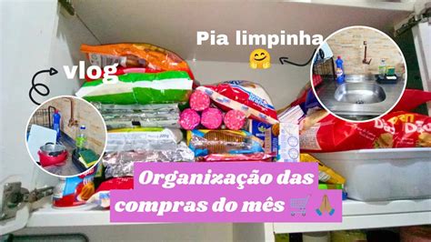 ORGANIZANDO AS COMPRAS DO MÊS YouTube