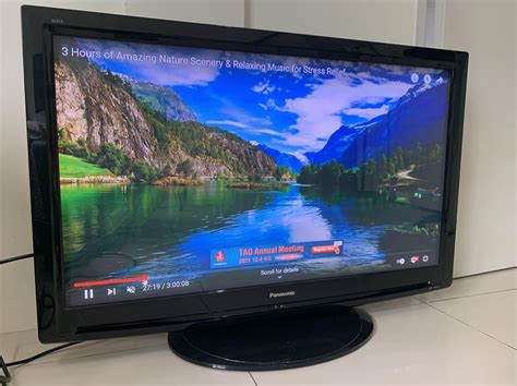 Panasonic Plasma Tv 42 Inch Tv And Home Appliances Tv And Entertainment Tv On Carousell