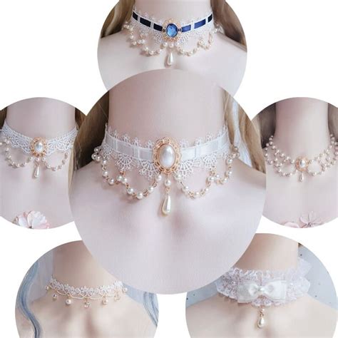 Compra F Cil Vive Mejor Aliexpress Lolita Necklace Pretty