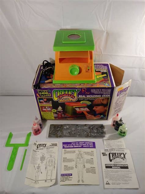 Vintage 90s Magic Maker Creepy Crawlers Workshop Molding Oven Etsy