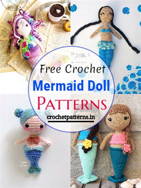 Free Crochet Mermaid Doll Patterns