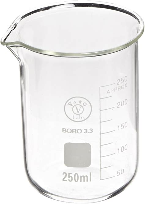 Borosilicate Glass Lab Beaker Set Pyrex Graduated Beaker