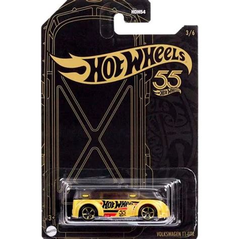 Jual Hot Wheels Hw Black Gold 55th Anniversary Volkswagen T1 Gtr Shopee Indonesia