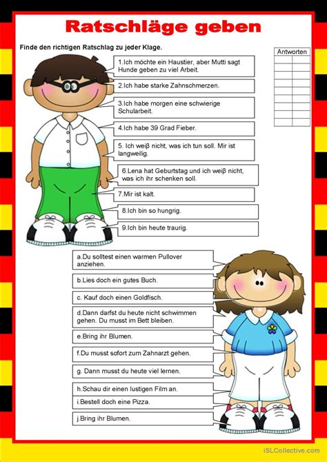 Willkommen Auf Deutsch Ratschl Ge English Esl Worksheets Pdf Doc