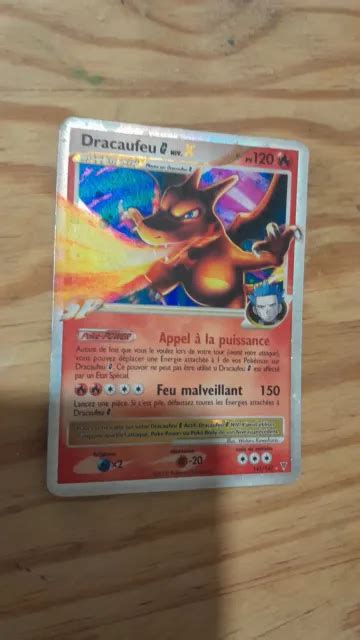 CARTE POKEMON DRACAUFEU Niv X 120 Pv 143 147 Vainqueurs Supremes EUR 25