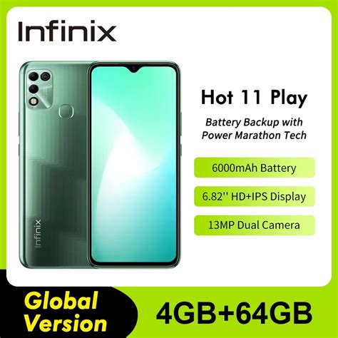 Infinix Hot Play HD Display Smartphone MAh Battery Helio G MP AI Dual Rear Came