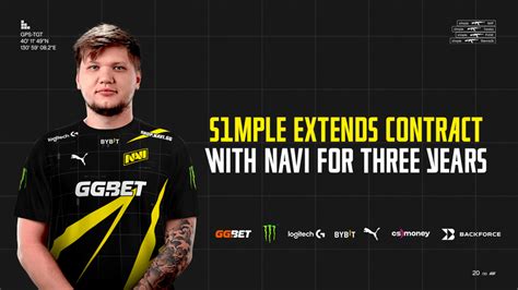 S Mple Extended His Contract With Natus Vincere For Three More Years