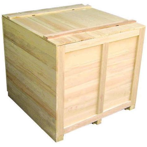 Edible Non Edible Termite Resistant Industrial Wooden Packaging Box