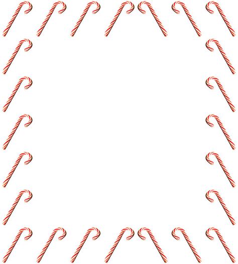 Candy Cane Border