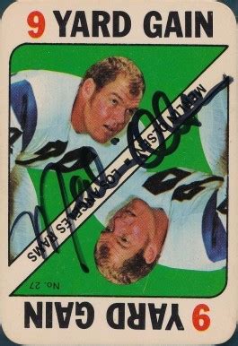 Topps Game Cards Merlin Olsen Football Vcp Price Guide