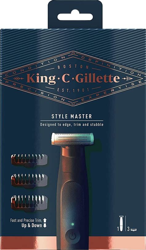 King C Gillette Style Master Bart Trimmer Mit D Klinge