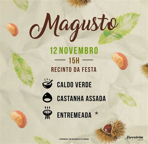 Magusto De S O Martinho Em Ferreirim