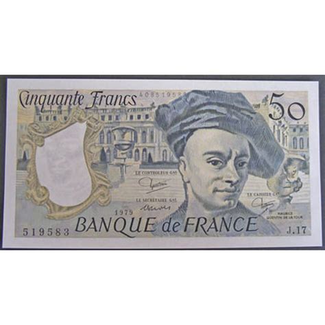 Billets Fran Ais Banque De France Francs Quentin Billets