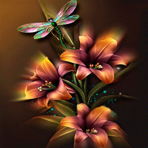 Animated Flowers Live Wallpaper