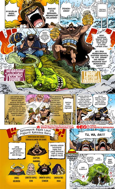 One Piece Berwarna Chapter Bahasa Indonesia One Piece Berwarna